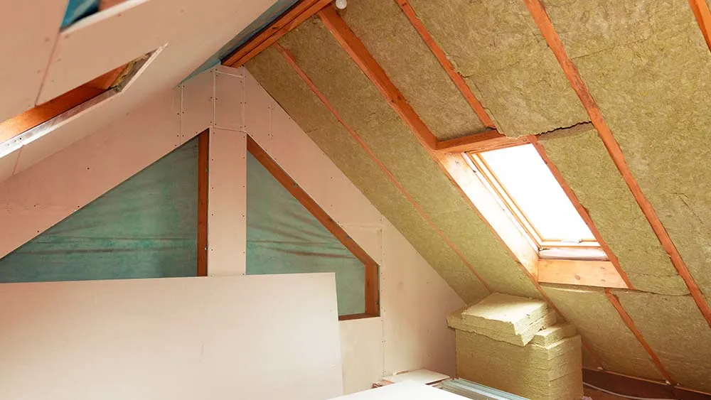 tiny home attic insulation