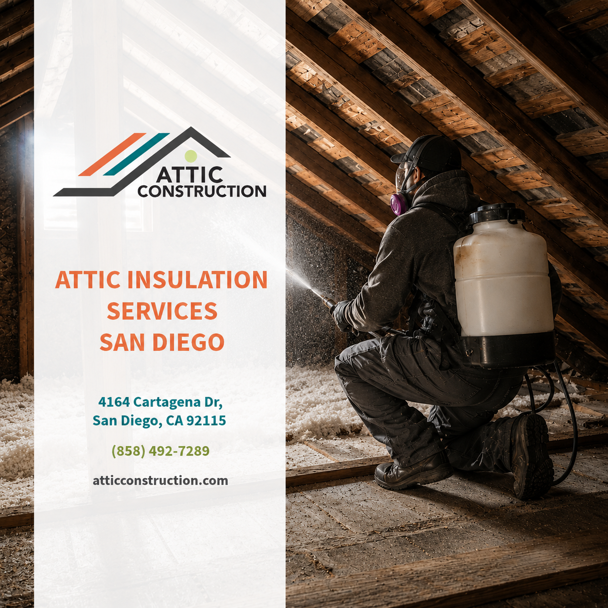 Attic Insulation San Diego
