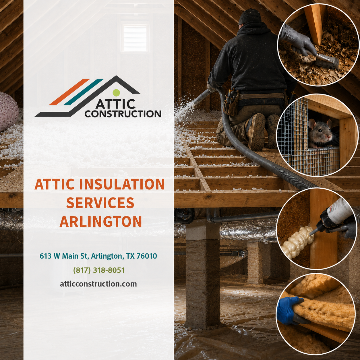 Attic Insulation Arlington